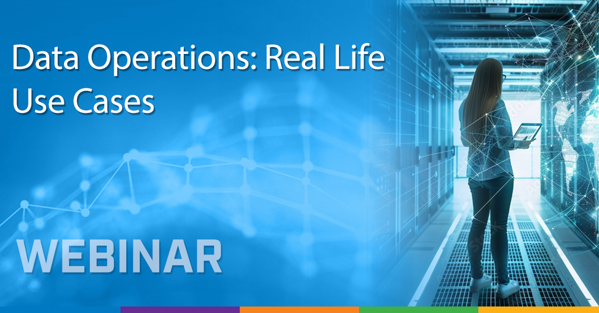 Data Operations: Real Life Use Cases